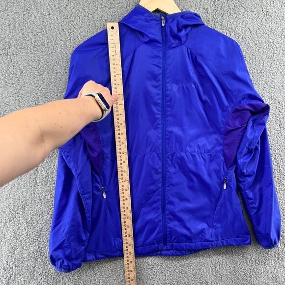 Marmot Womens Jacket Nylon Fleece Lined Windbreaker Royal Blue Size Small - Picture 7 of 15